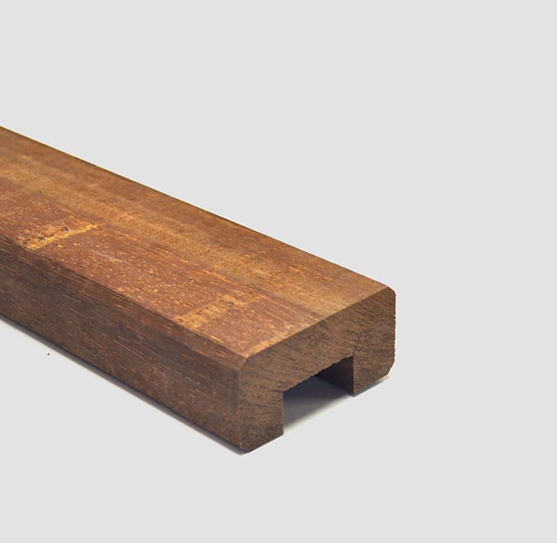 Moulure en bois exotique 250cm